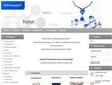 Tablet Screenshot of kellokauppa.fi